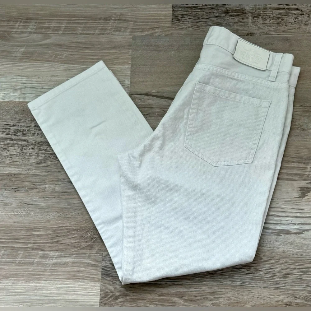 Lauren Jeans CO Ralph Lauren Women's Crop Jeans White SZ- 6